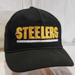 Pittsburgh Steelers hat.